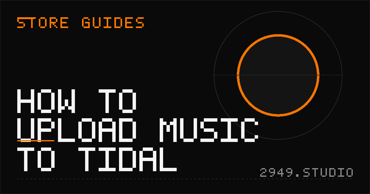 How to Upload Music to TIDAL