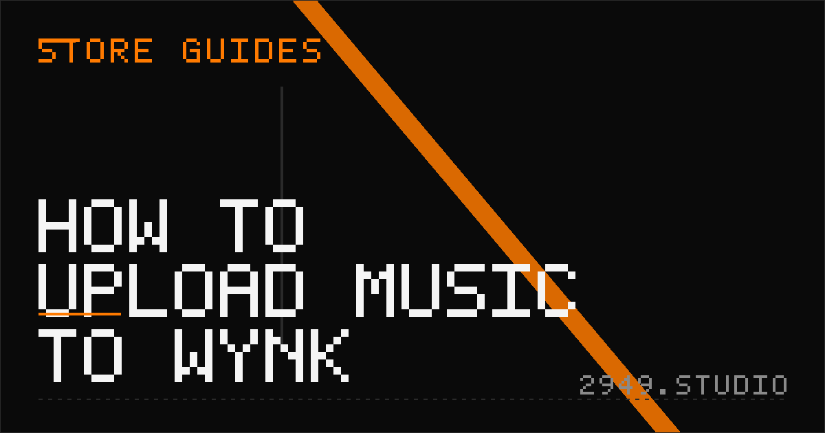 How to Upload Music to Wynk