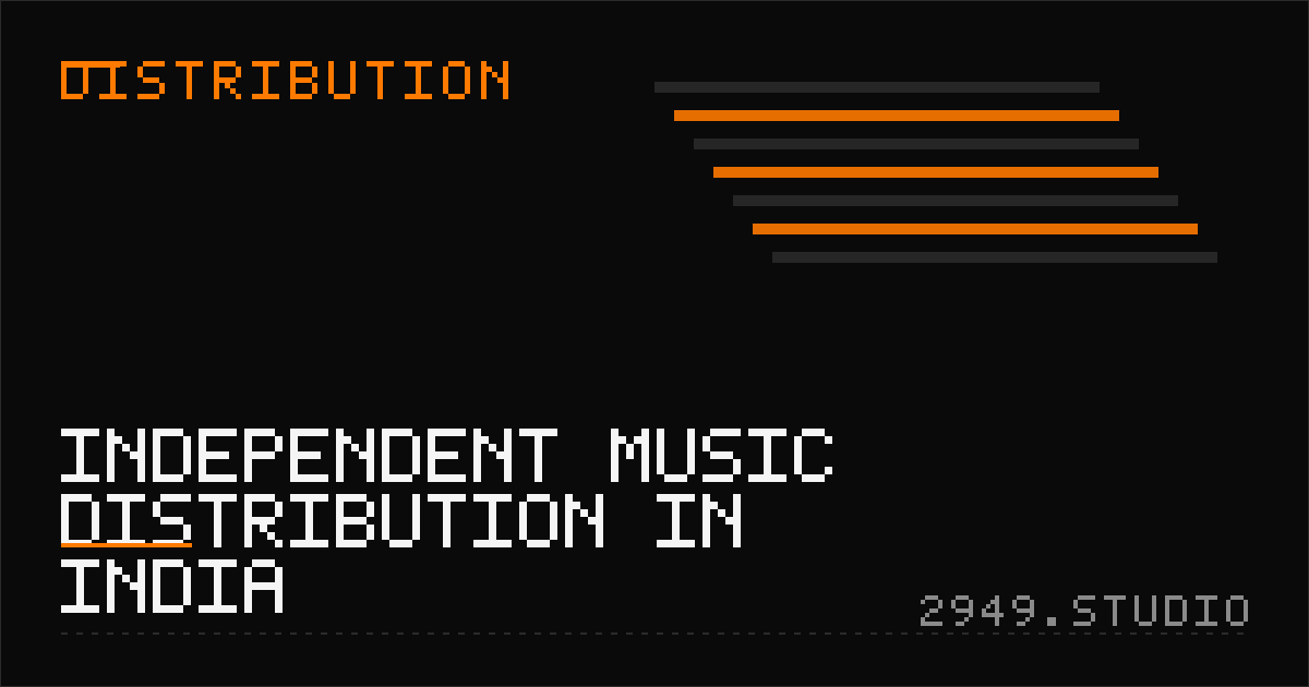 Independent Music Distribution in India