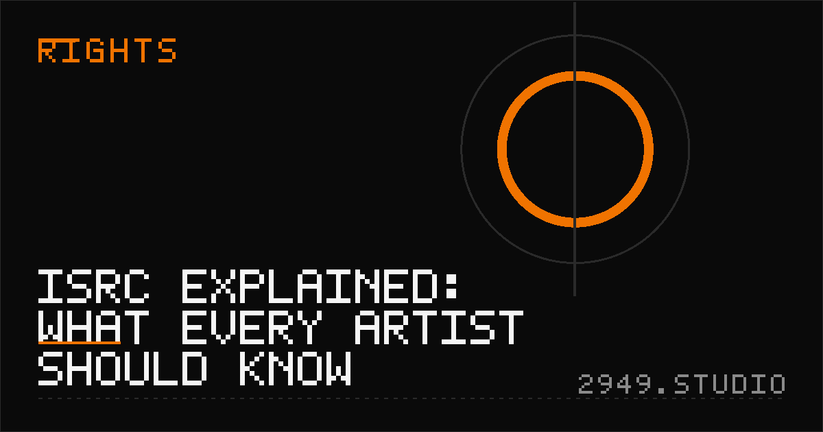 ISRC Explained: What Every Artist Should Know