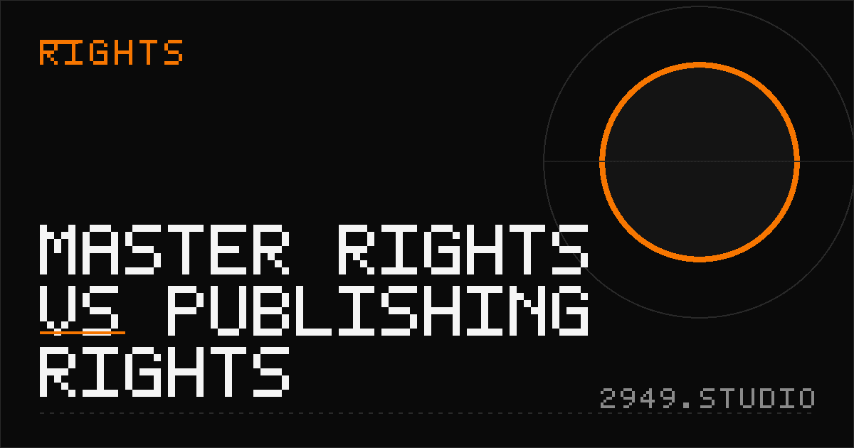 Master Rights vs Publishing Rights