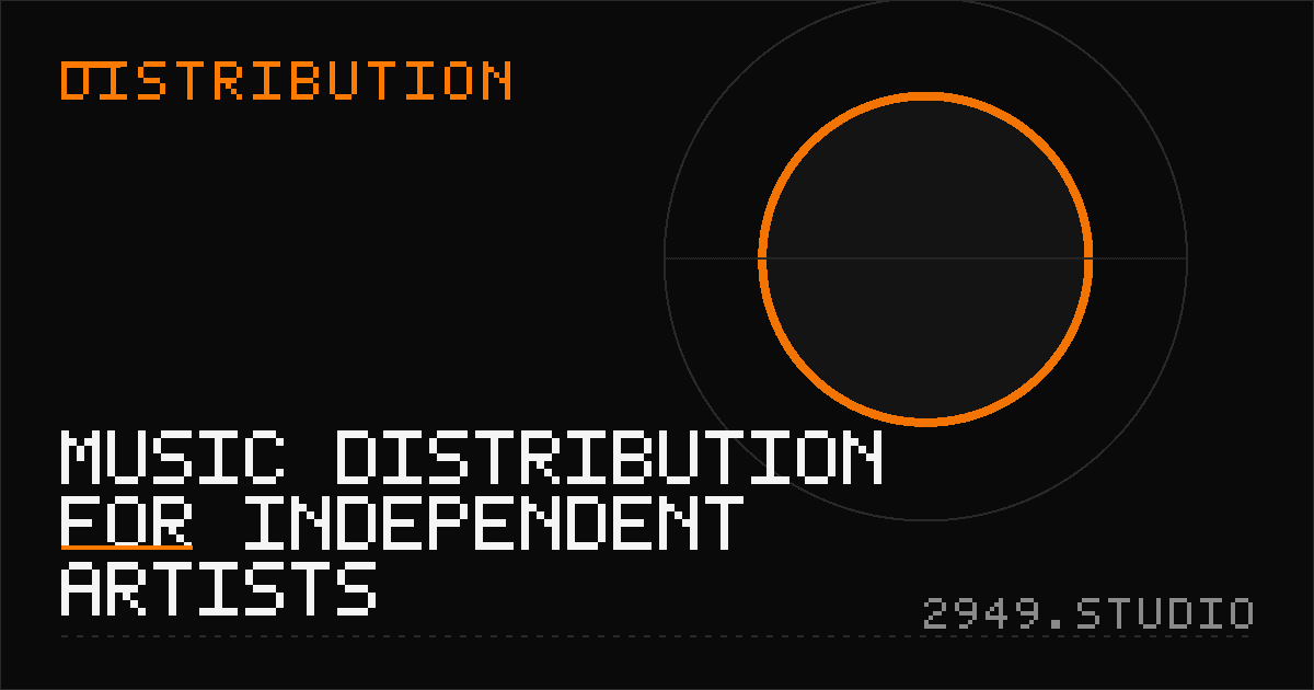 Music Distribution for Independent Artists