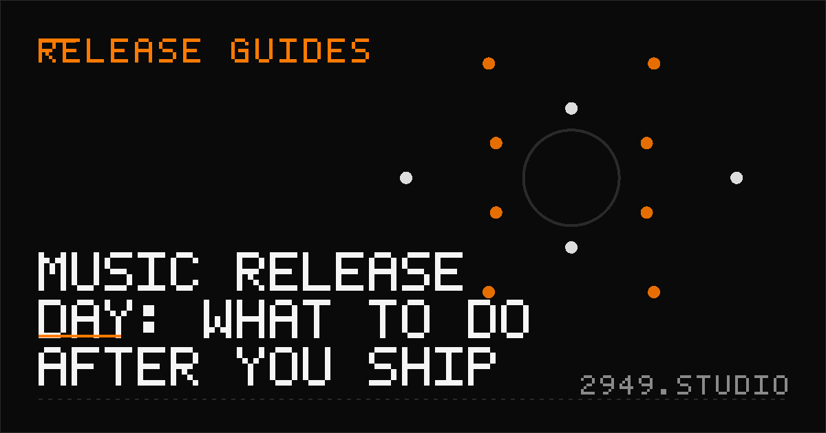 Music Release Day: What to Do After You Ship