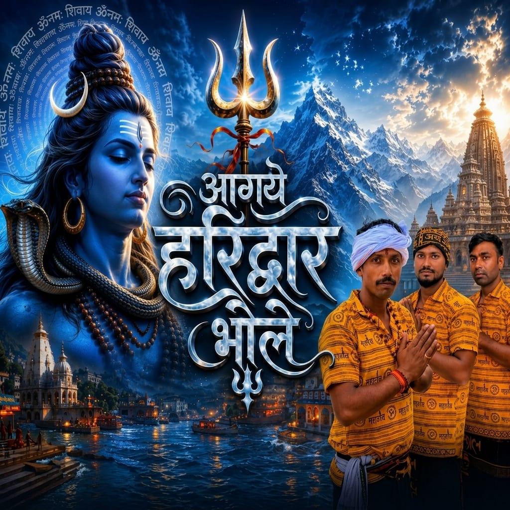 Aa Gye Haridwar Bhole cover art — Krishan Kunhaida
